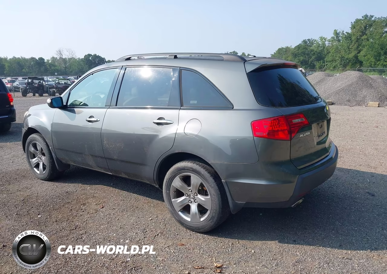 2007 Acura Mdx Sport Package VIN:2HNYD28877H527501 - 3