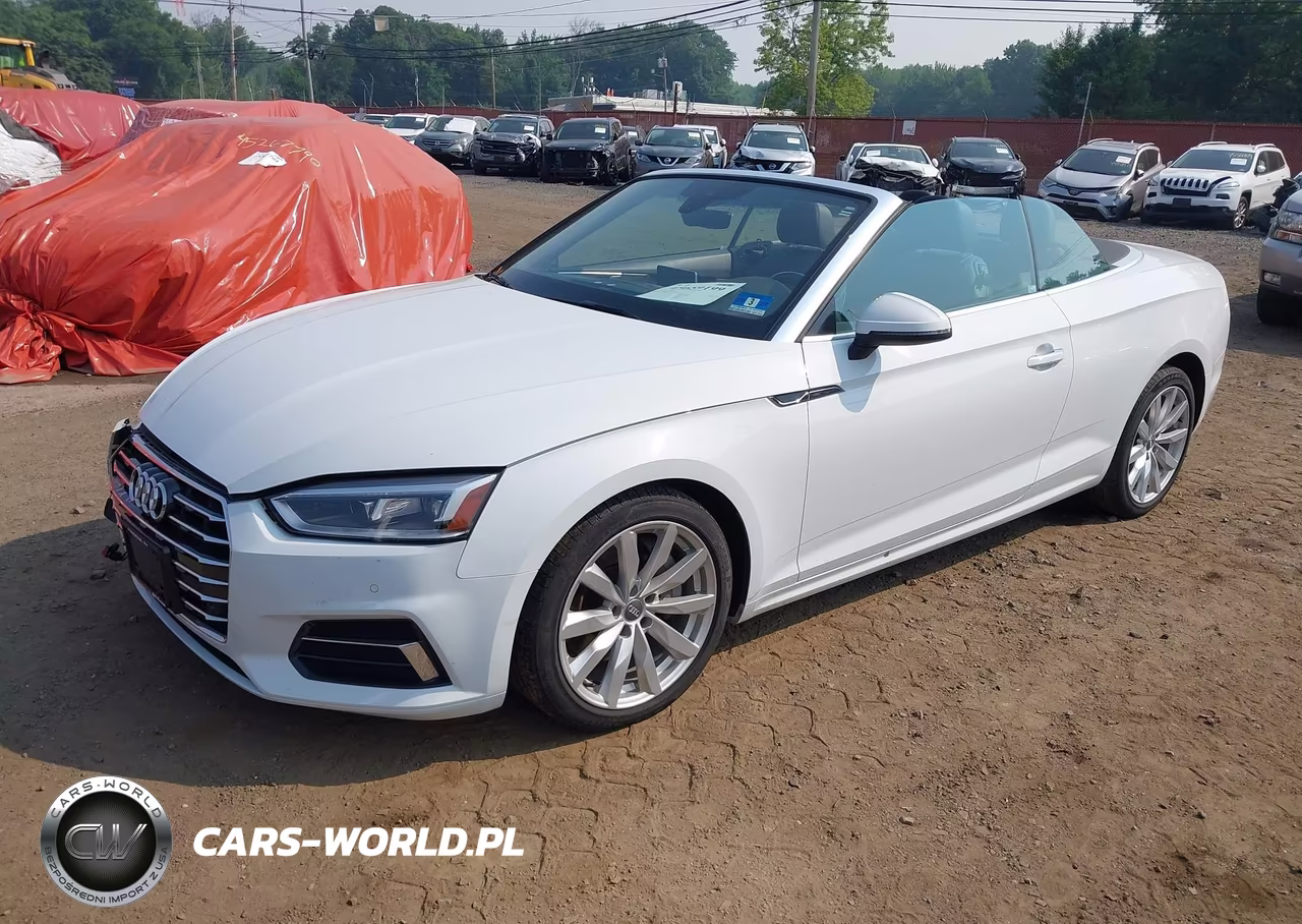 2018 Audi A5 2.0T Premium VIN:WAUYNGF57JN000353 - 2