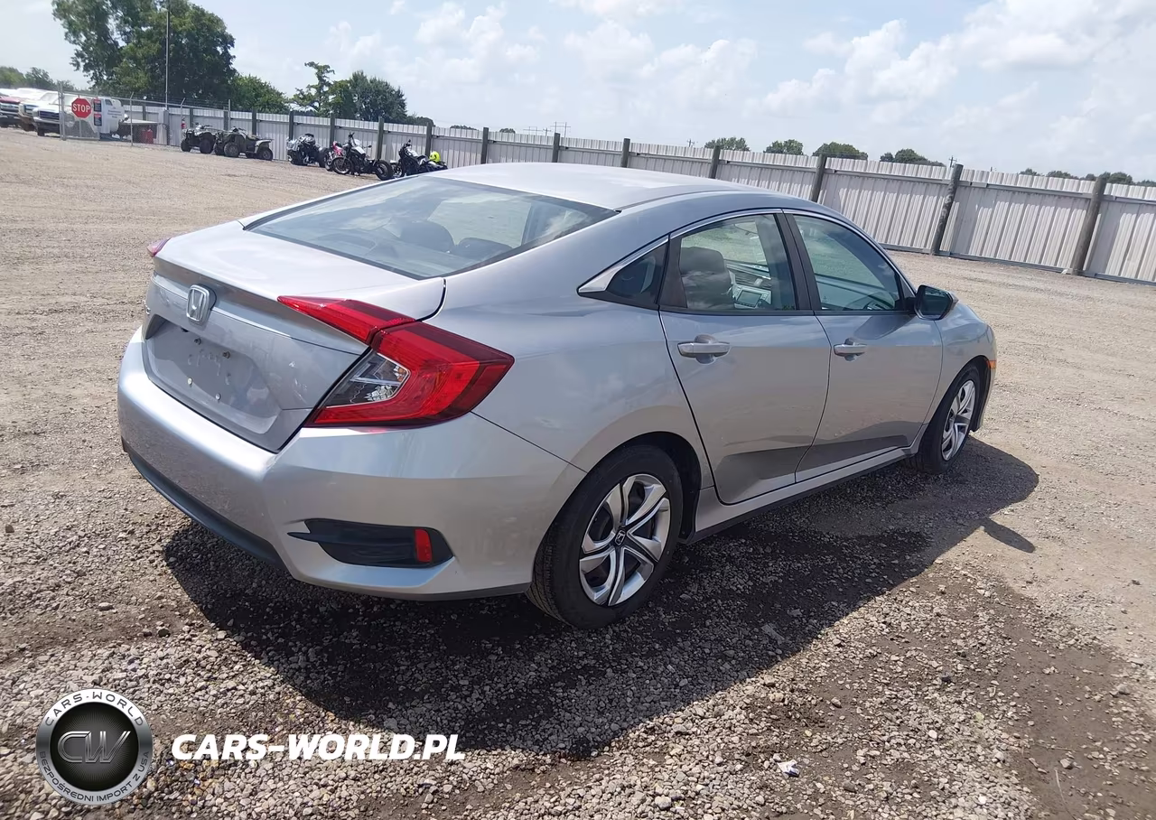 2017 Honda Civic Lx VIN:19XFC2F57HE014061 - 4