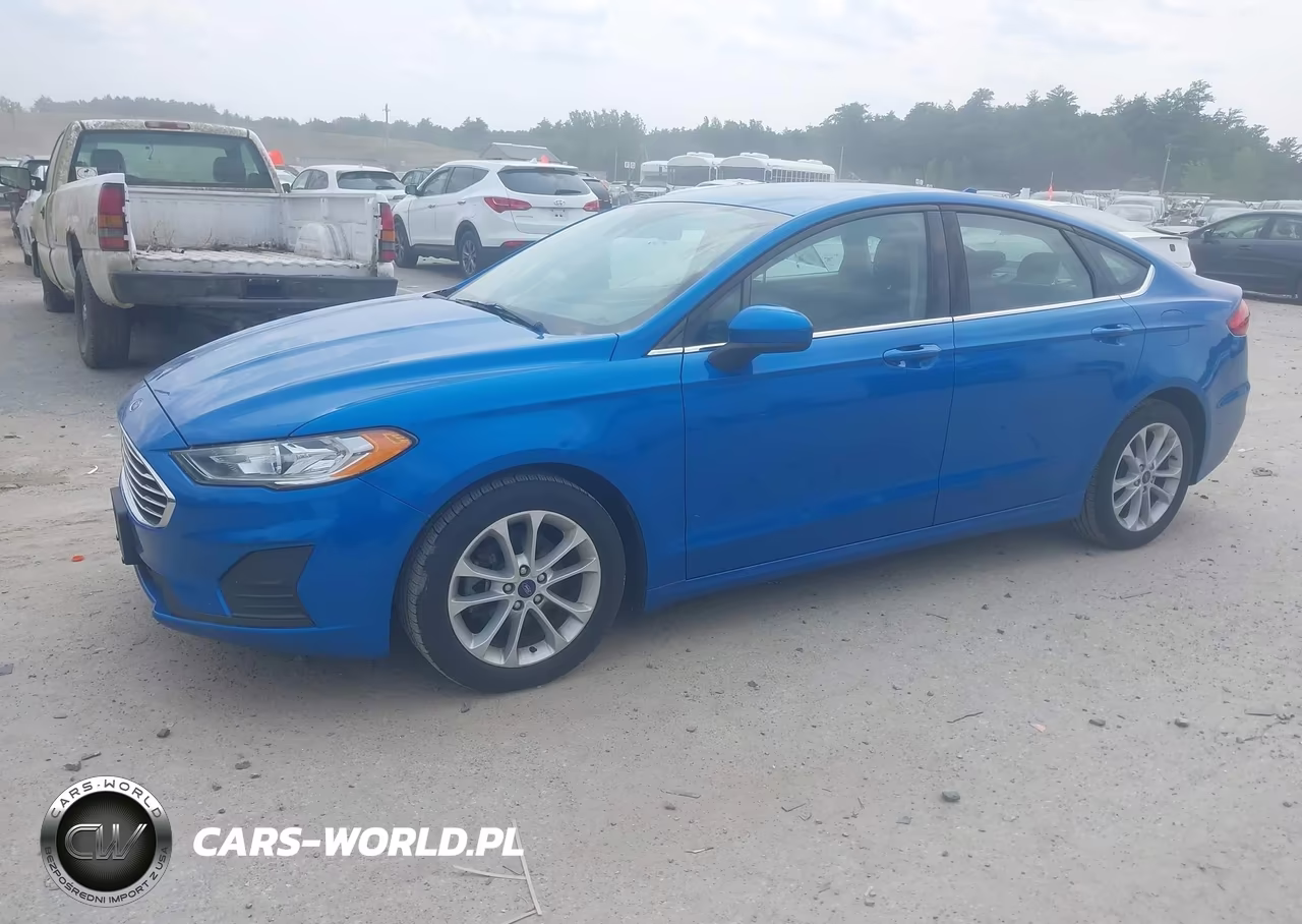 2020 Ford Fusion Hybrid Se VIN:3FA6P0LU5LR196807 - 2
