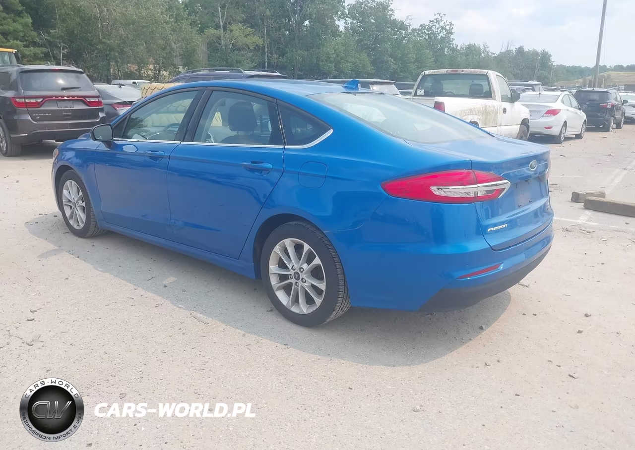 2020 Ford Fusion Hybrid Se VIN:3FA6P0LU5LR196807 - 3