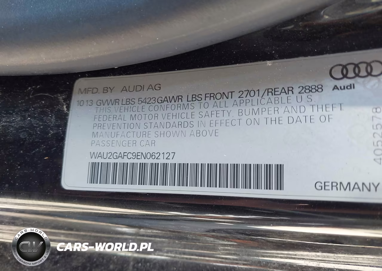 2014 Audi A7 3.0T Premium Plus VIN:WAU2GAFC9EN062127 - 9