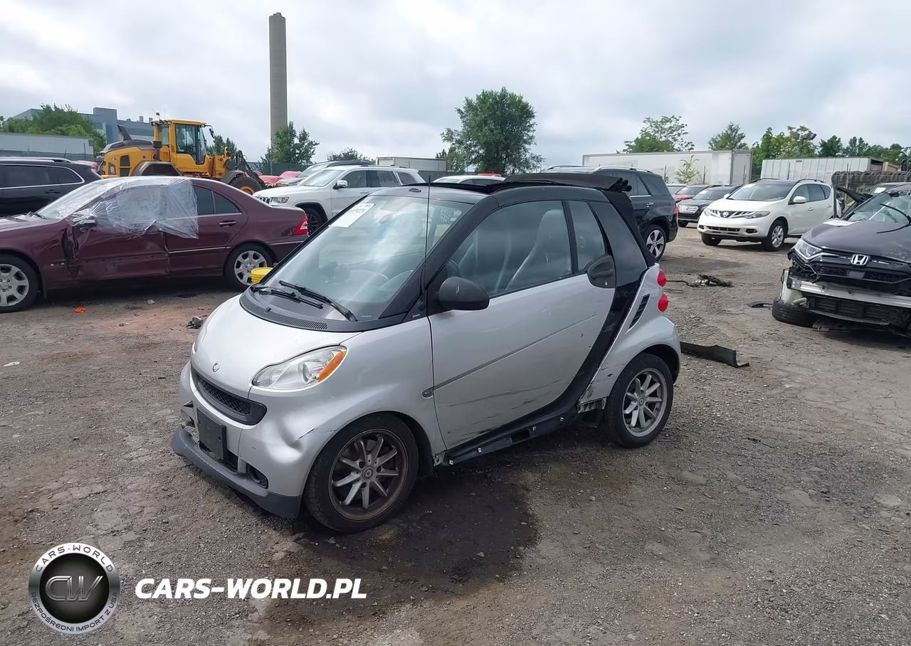 2008 SMART FORTWO PASSION VIN:WMEEK31X38K170058 - 2