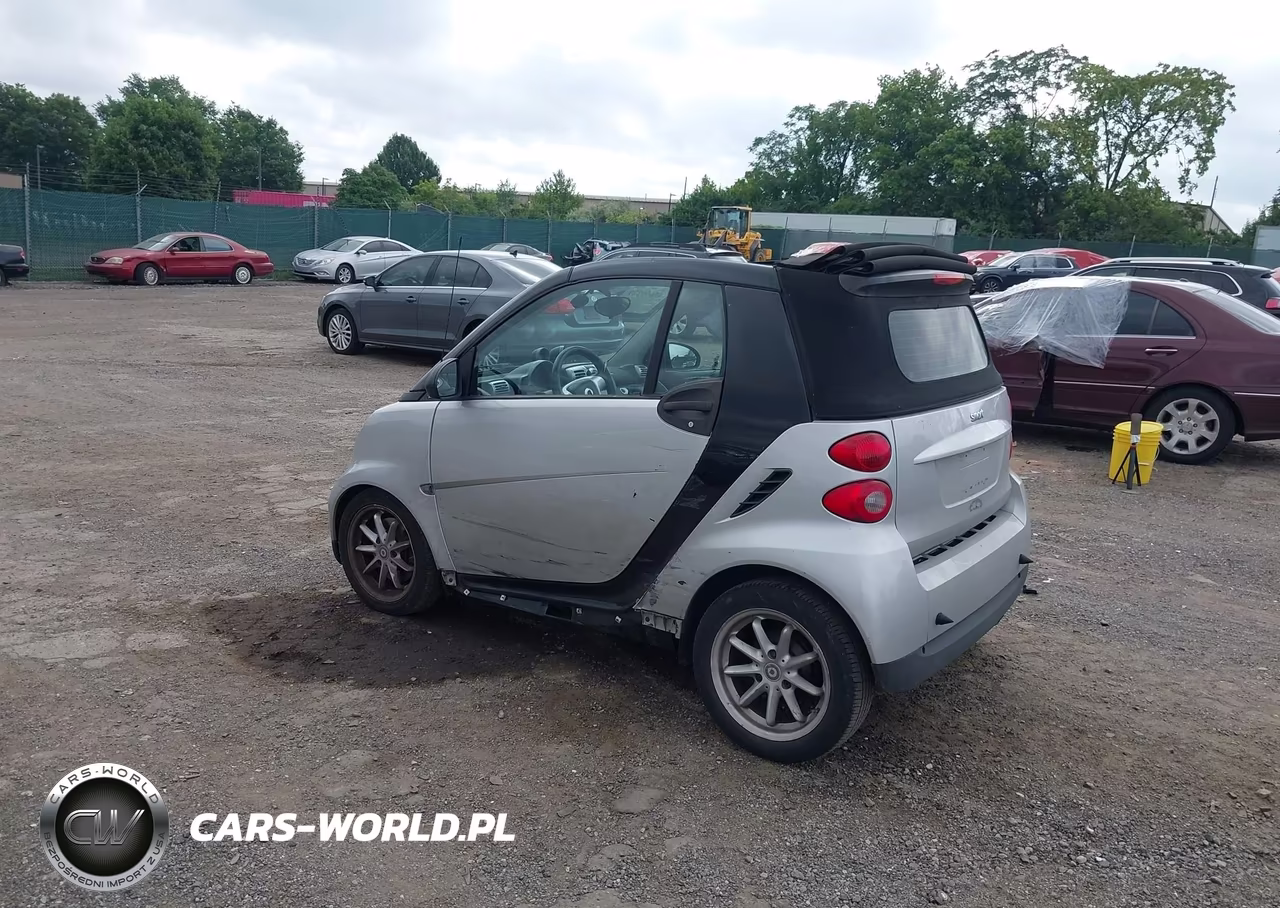 2008 SMART FORTWO PASSION VIN:WMEEK31X38K170058 - 3