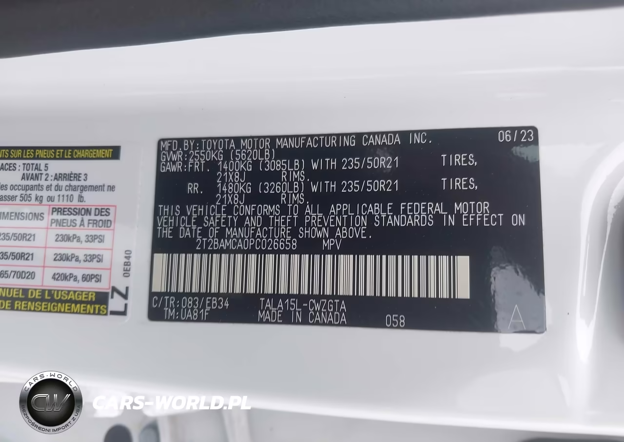 2023 Lexus Rx 350 F Sport Handling VIN:2T2BAMCA0PC026658 - 9