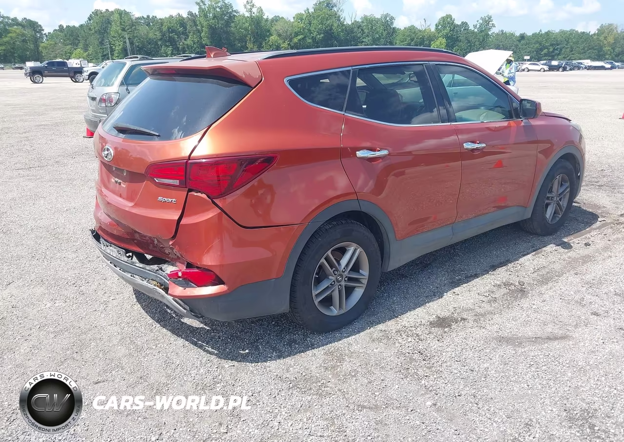 2017 Hyundai Santa Fe Sport 2.4L VIN:5XYZU3LB8HG454738 - 4