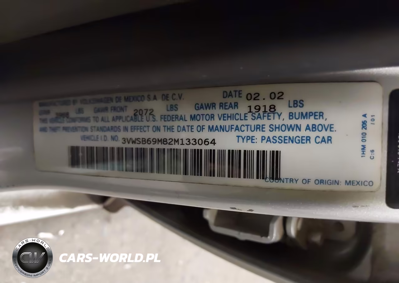 2002 Volkswagen Jetta Gls VIN:3VWSB69M82M133064 - 9