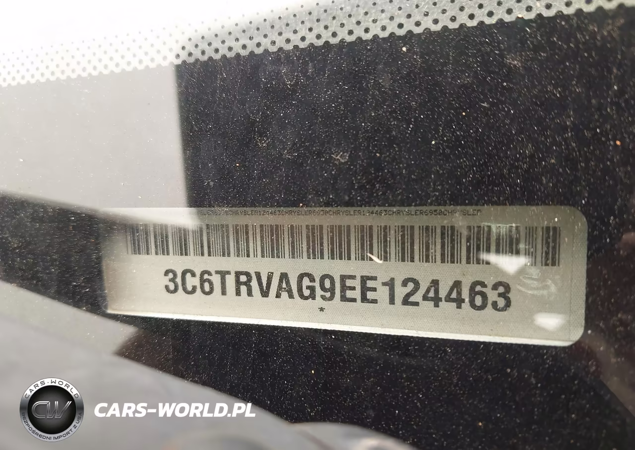 2014 Ram Promaster 1500 Low Roof VIN:3C6TRVAG9EE124463 - 17