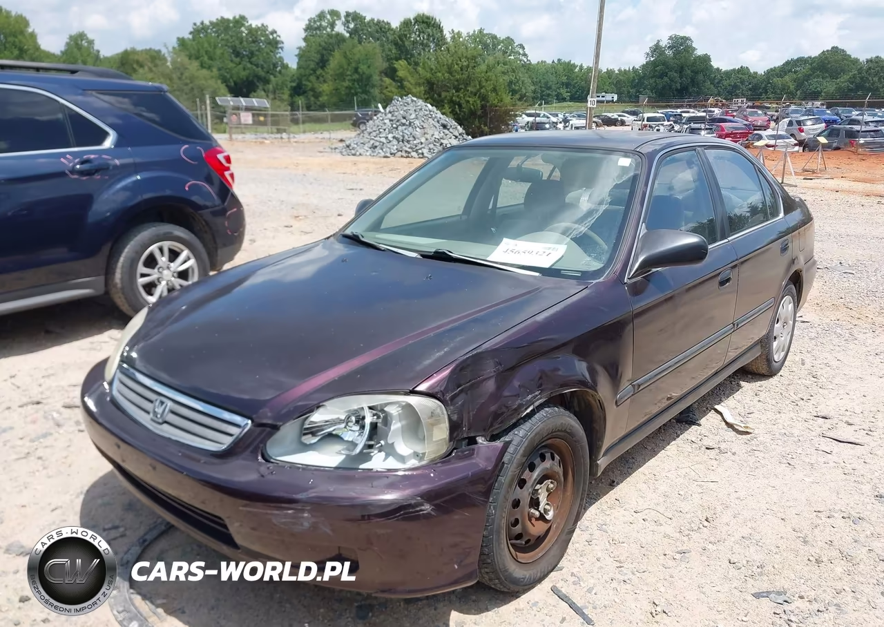 2000 Honda Civic Lx VIN:1HGEJ667XYL004921 - 2