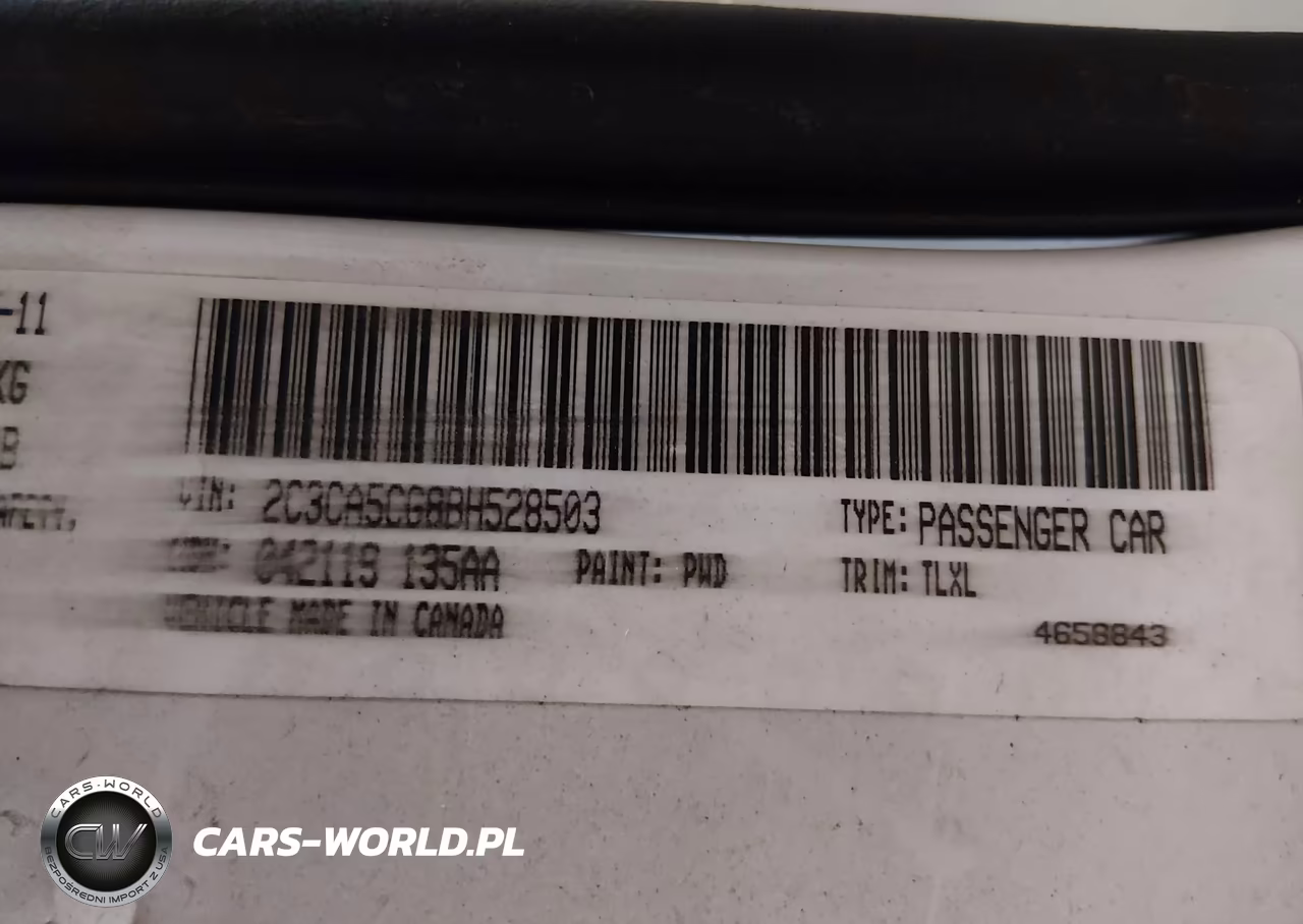 2011 Chrysler 300 Limited VIN:2C3CA5CG8BH528503 - 9