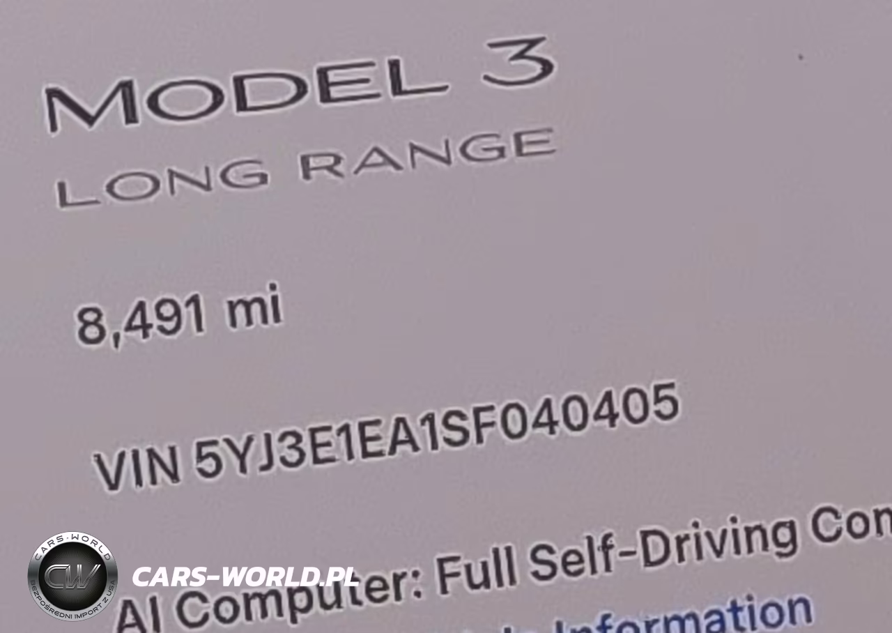 2025 Tesla Model 3 VIN:5YJ3E1EA1SF040405 - 14