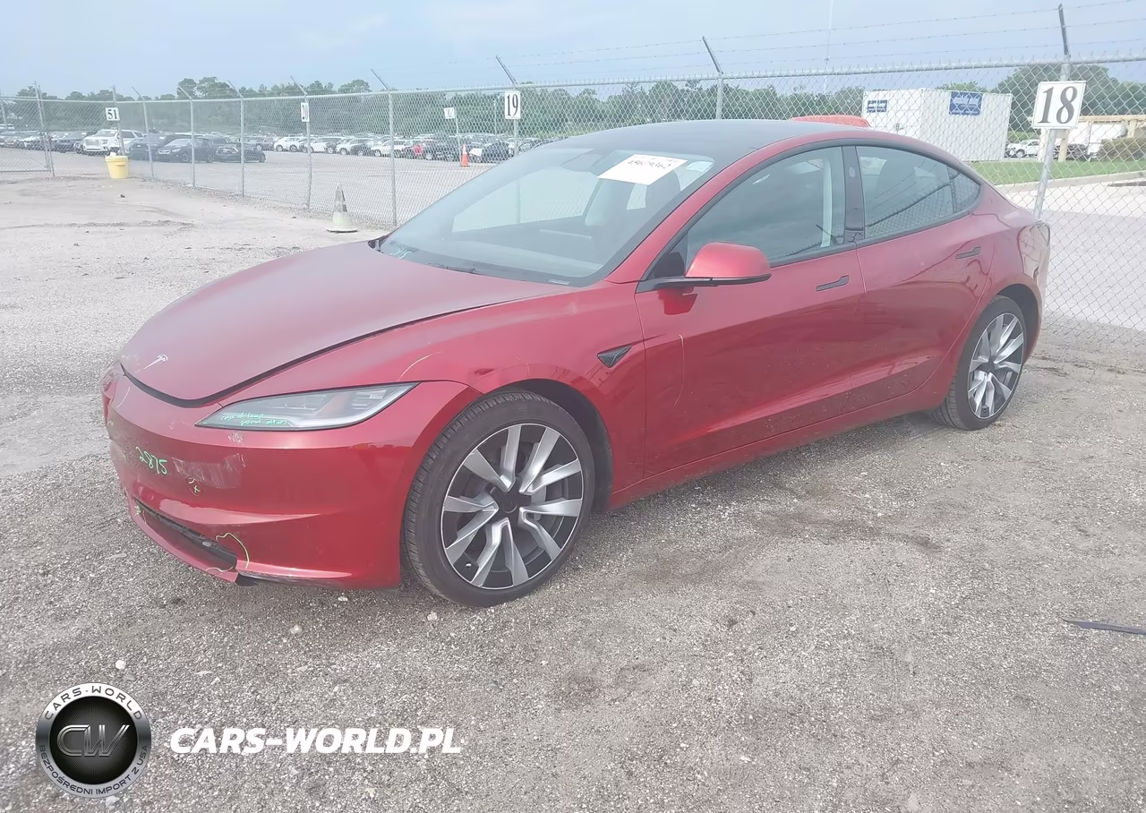 2025 Tesla Model 3 VIN:5YJ3E1EA1SF040405 - 2