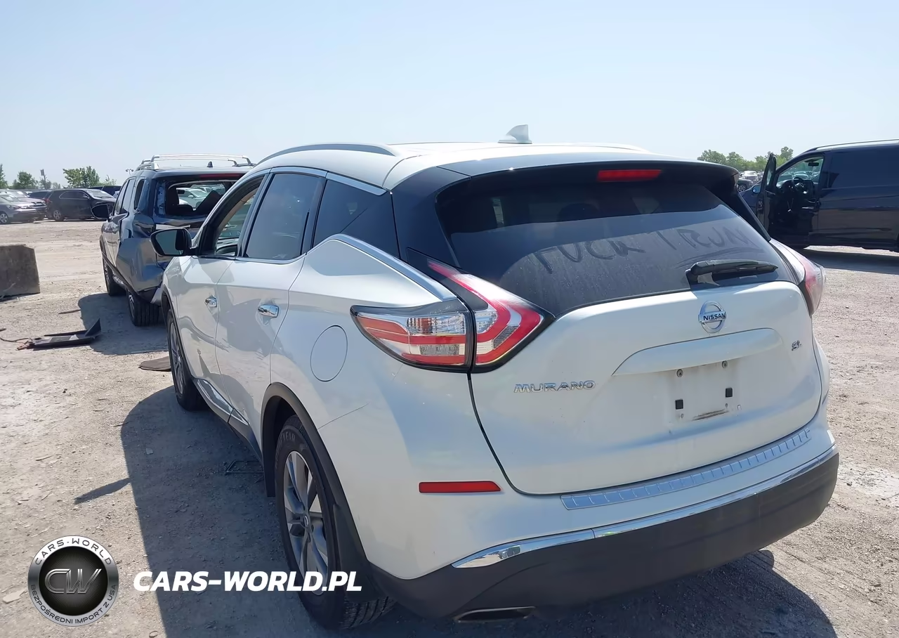 2017 Nissan Murano Sl VIN:5N1AZ2MG3HN194899 - 3