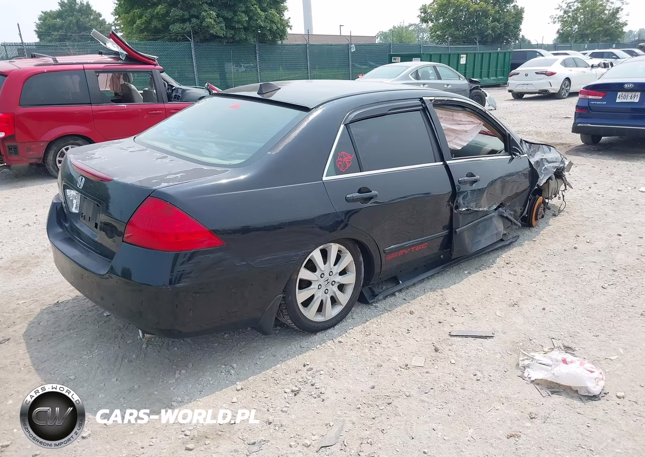 2007 Honda Accord 3.0 Se VIN:1HGCM66427A069759 - 4