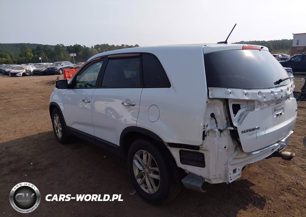 2014 Kia Sorento Lx VIN:5XYKT3A60EG461253 - 3