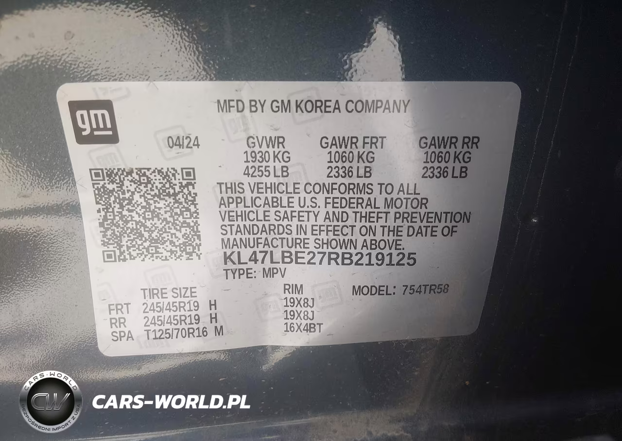2024 Buick Envista Sport Touring Fwd VIN:KL47LBE27RB219125 - 9