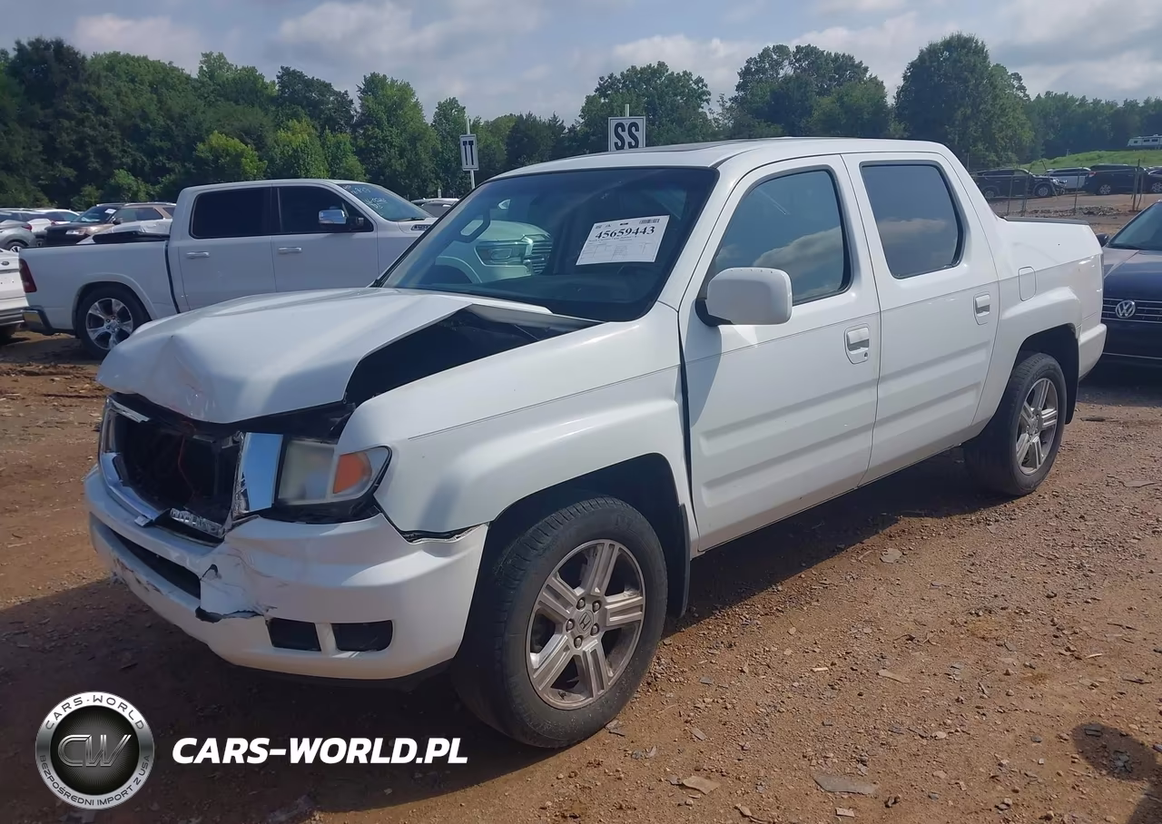 2009 Honda Ridgeline Rtl VIN:5FPYK16569B103242 - 2