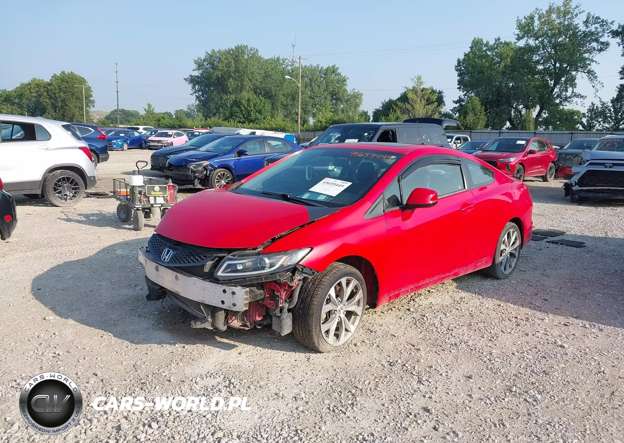 2012 Honda Civic Si VIN:2HGFG4A52CH708002 - 2