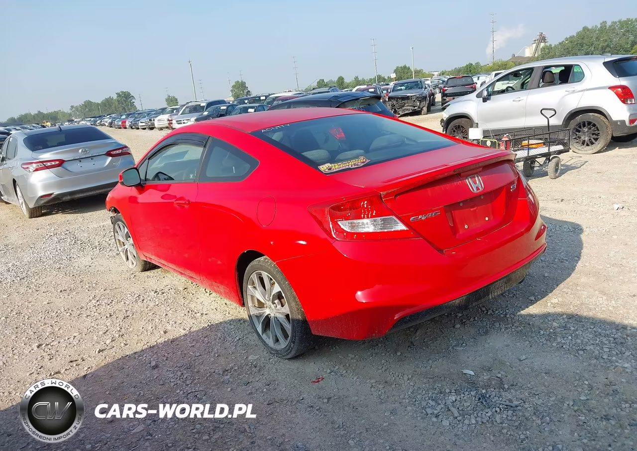 2012 Honda Civic Si VIN:2HGFG4A52CH708002 - 3