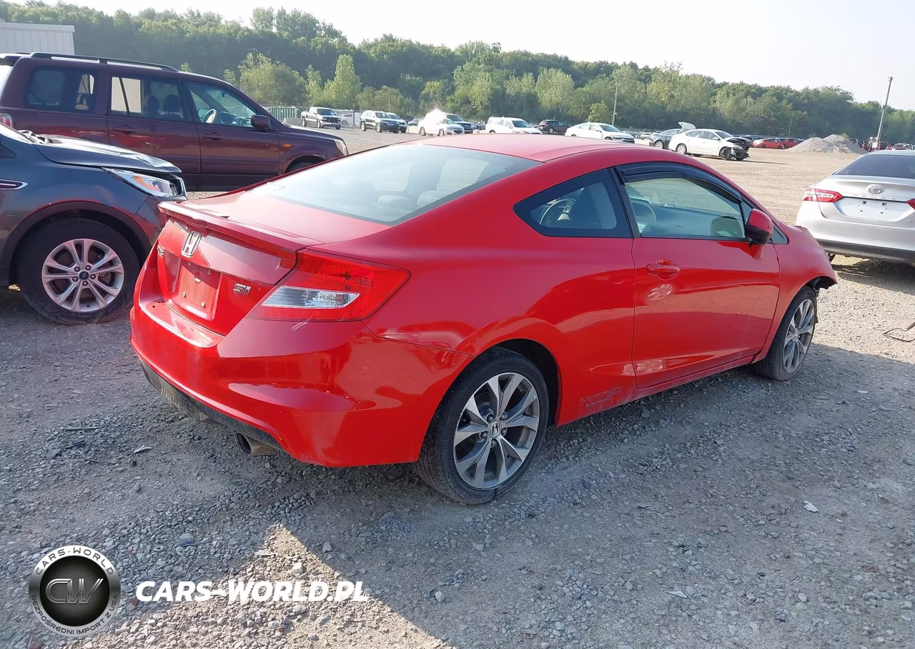 2012 Honda Civic Si VIN:2HGFG4A52CH708002 - 4