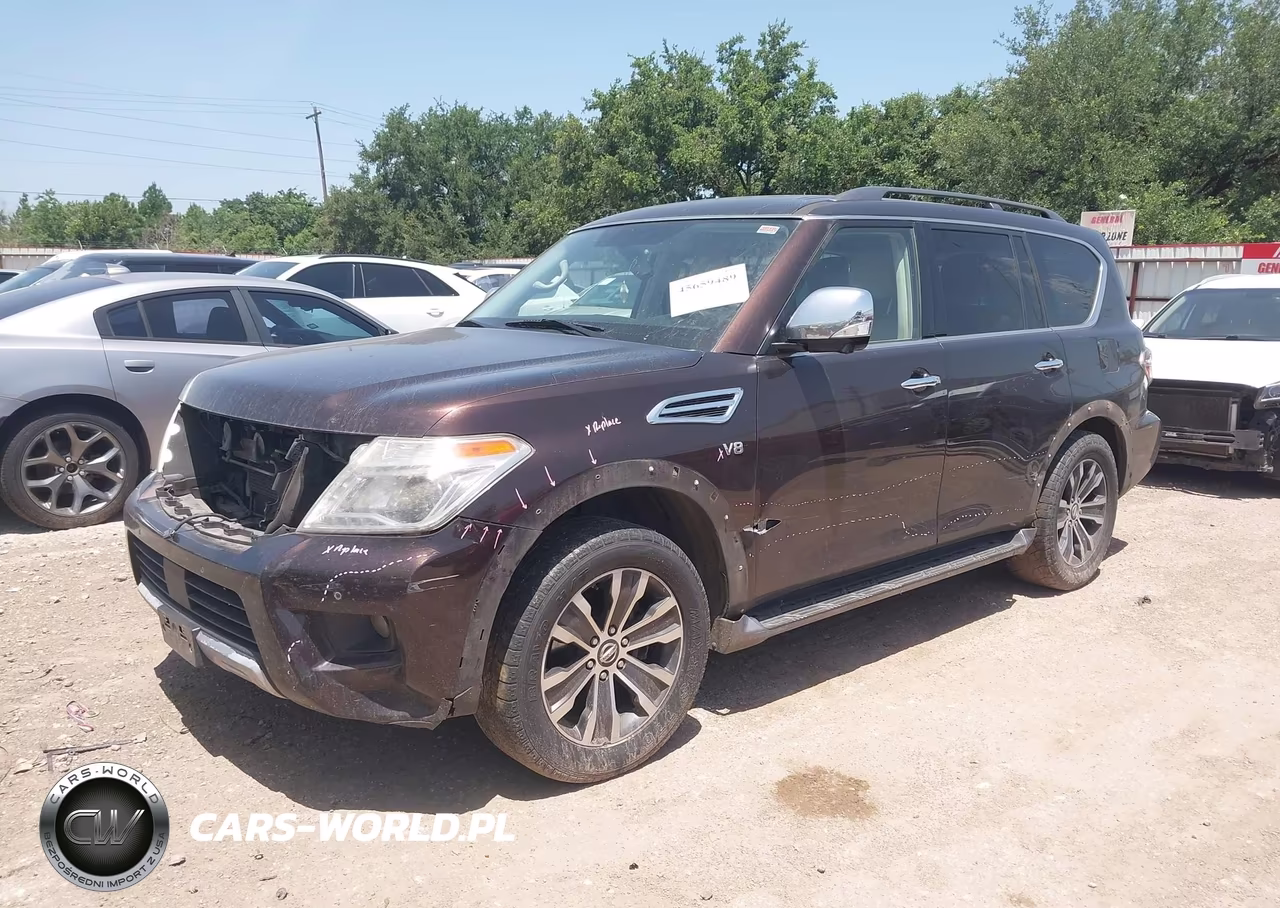 2018 Nissan Armada Sl VIN:JN8AY2ND8J9050148 - 2
