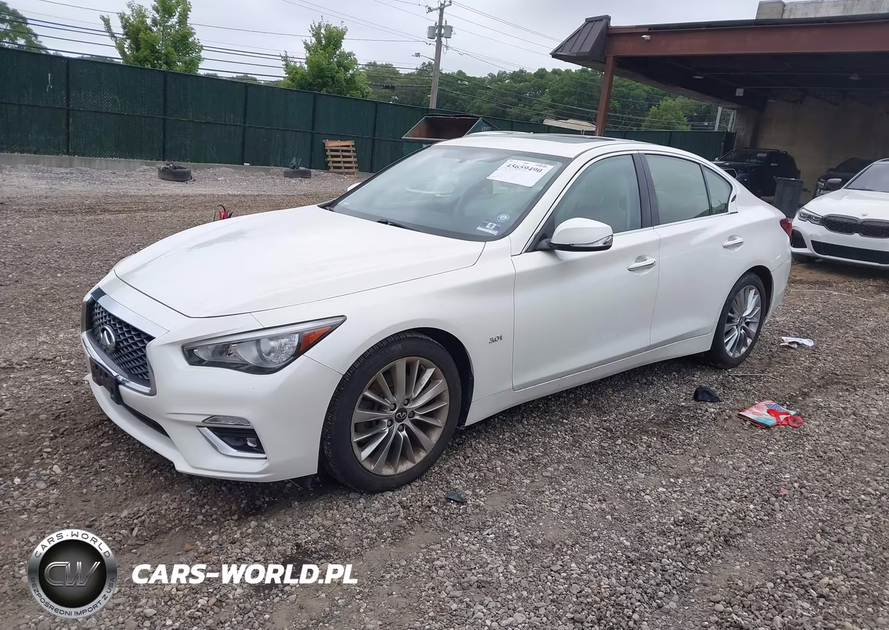 2019 Infiniti Q50 3.0T Luxe VIN:JN1EV7AR4KM593731 - 2