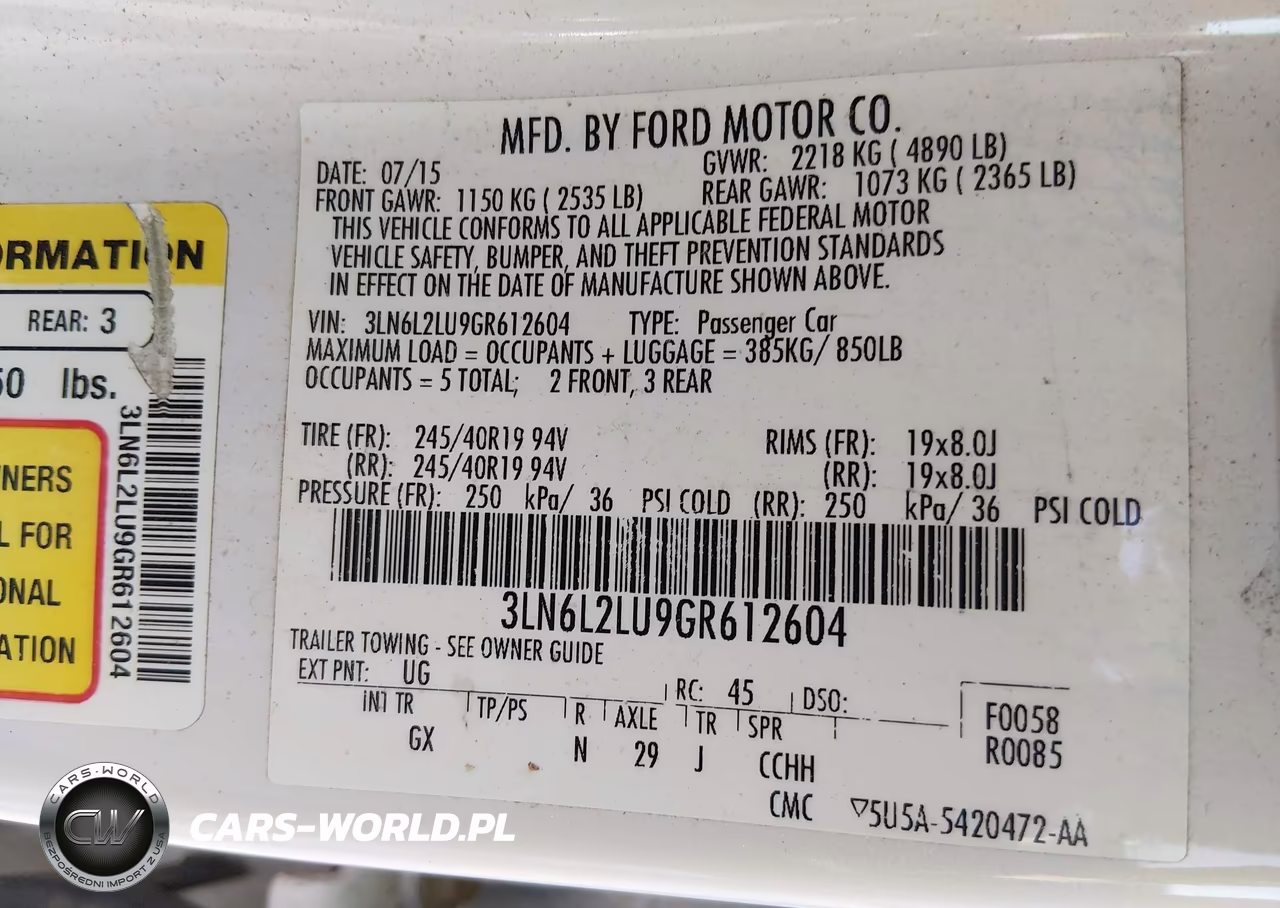 2016 Lincoln Mkz Hybrid VIN:3LN6L2LU9GR612604 - 9
