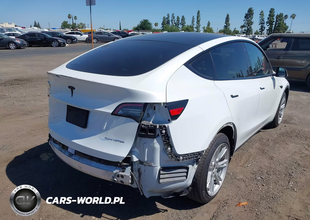 2020 Tesla Model Y Long Range Dual Motor All-Wheel Drive VIN:5YJYGDEE7LF010752 - 4