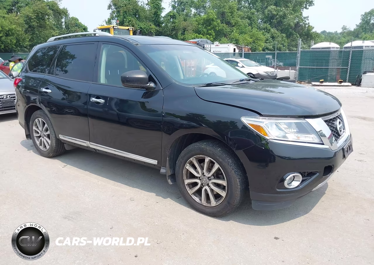 2014 Nissan Pathfinder Sl VIN:5N1AR2MM9EC712902 - 1