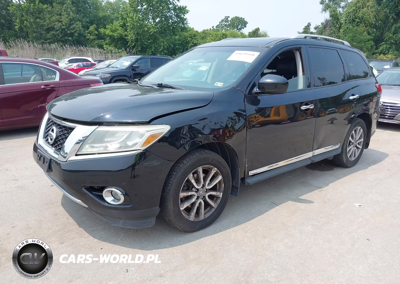 2014 Nissan Pathfinder Sl VIN:5N1AR2MM9EC712902 - 2