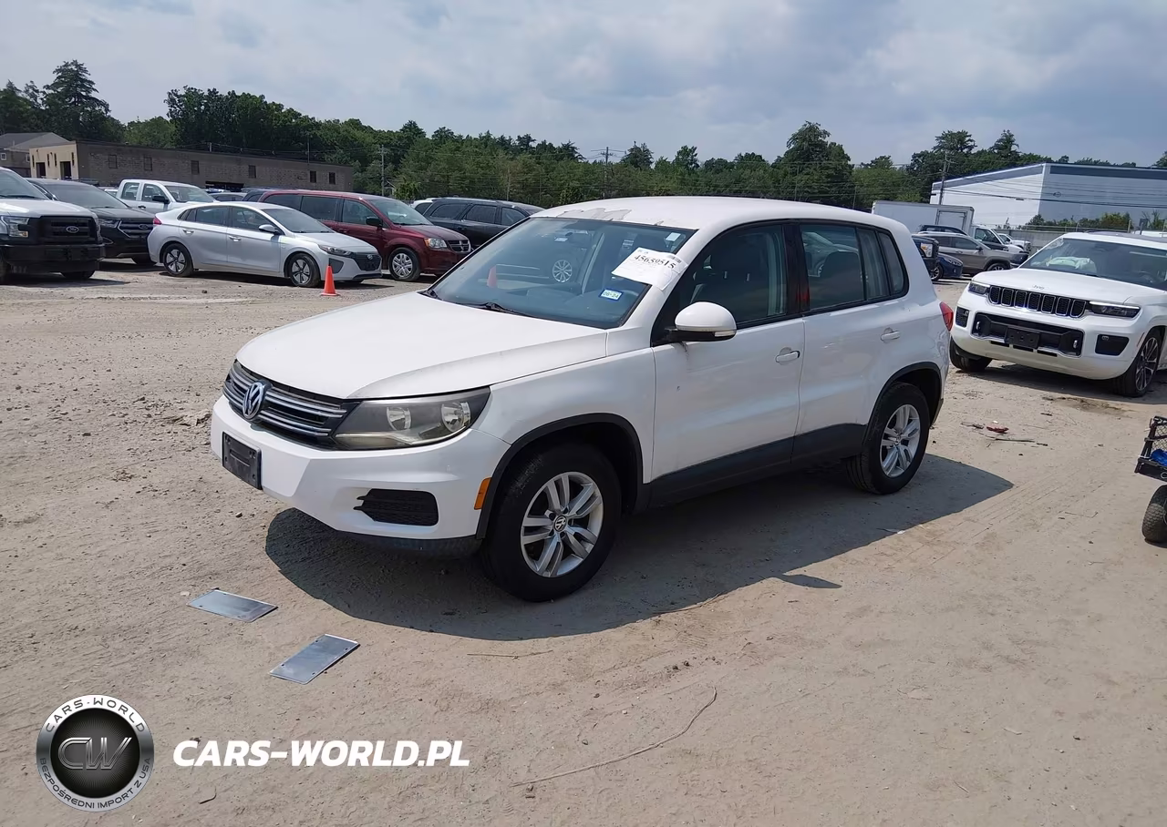 2013 Volkswagen Tiguan S VIN:WVGAV3AX4DW592729 - 2