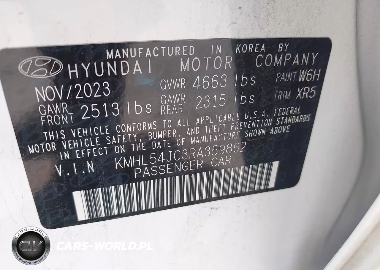 2024 Hyundai Sonata N Line VIN:KMHL54JC3RA359862 - 9
