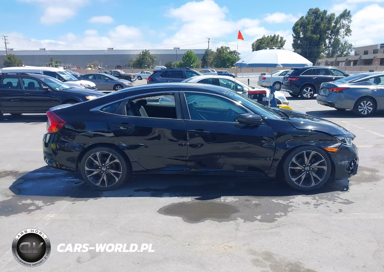 2019 Honda Civic Sport VIN:2HGFC2F89KH518506 - 14