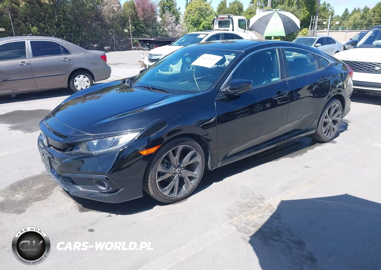 2019 Honda Civic Sport VIN:2HGFC2F89KH518506 - 2