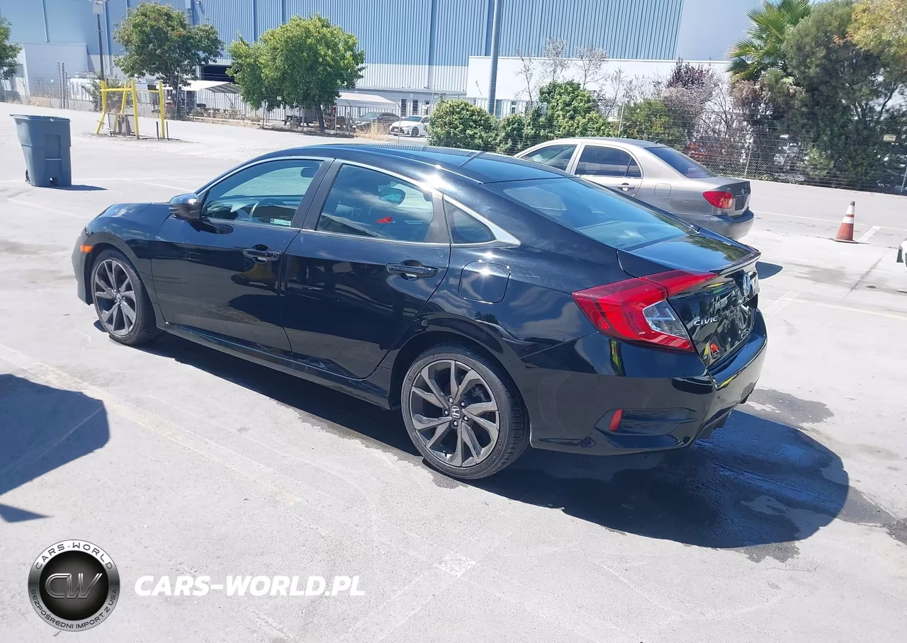 2019 Honda Civic Sport VIN:2HGFC2F89KH518506 - 3