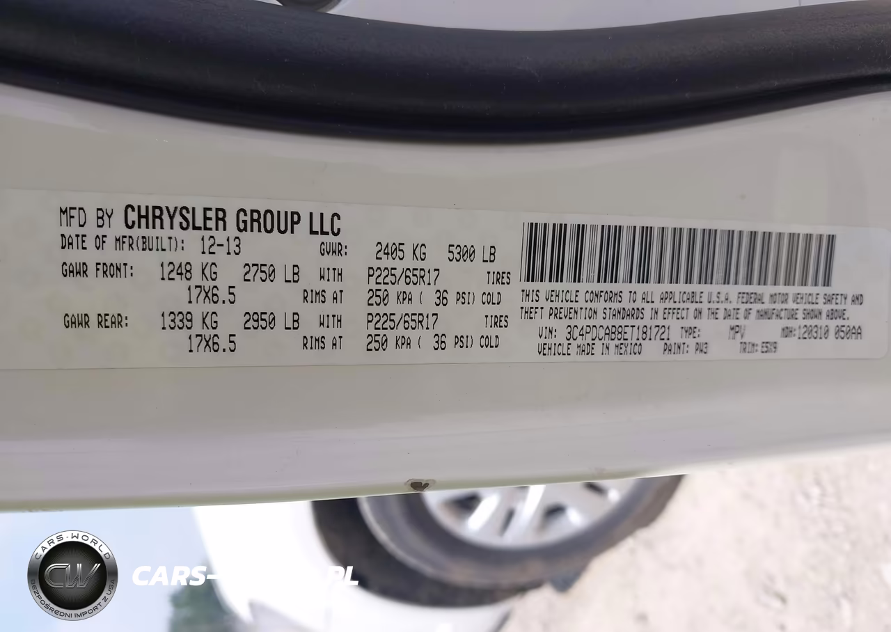 2014 Dodge Journey American Value Pkg VIN:3C4PDCAB8ET181721 - 9