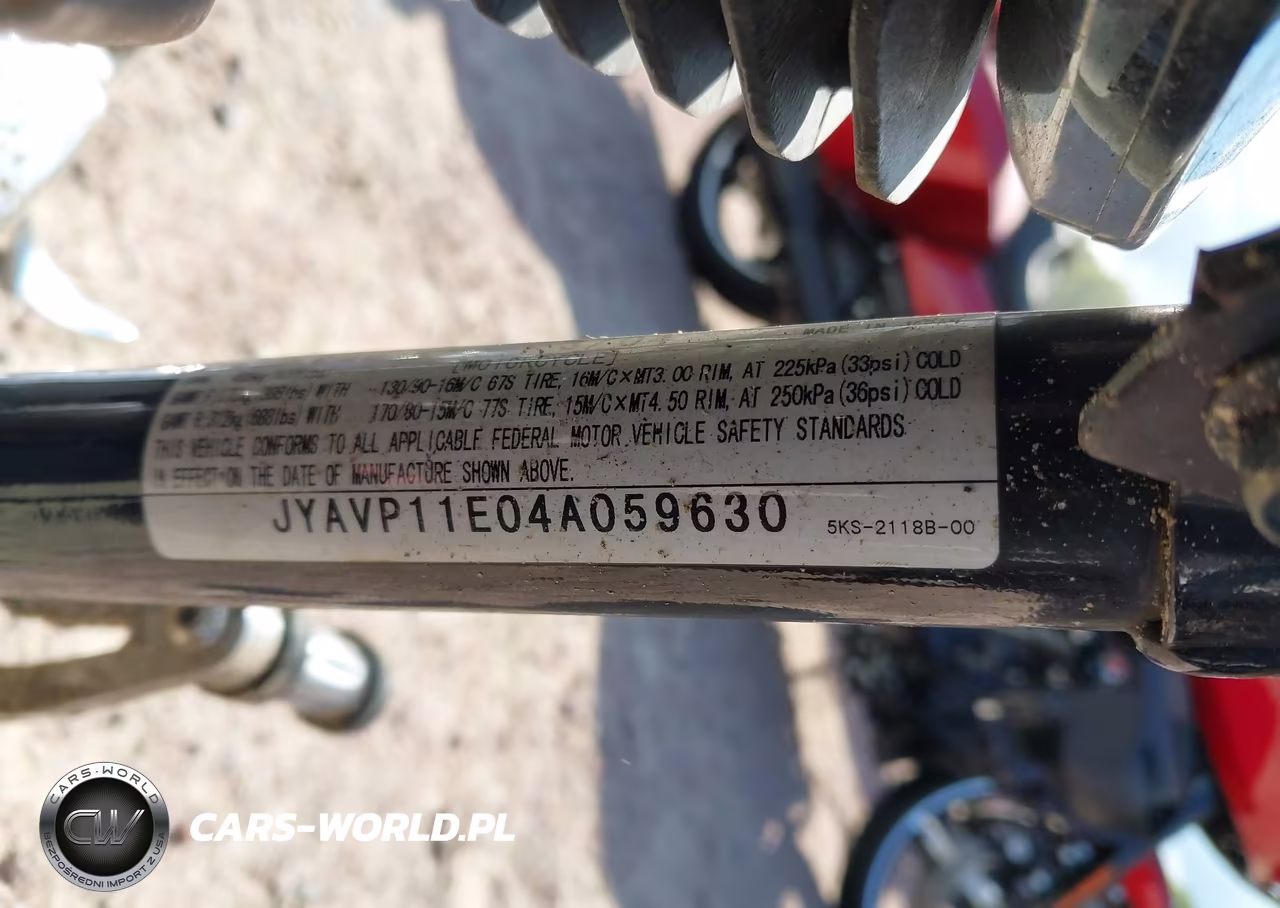 2004 Yamaha Xvs1100 A VIN:JYAVP11E04A059630 - 10