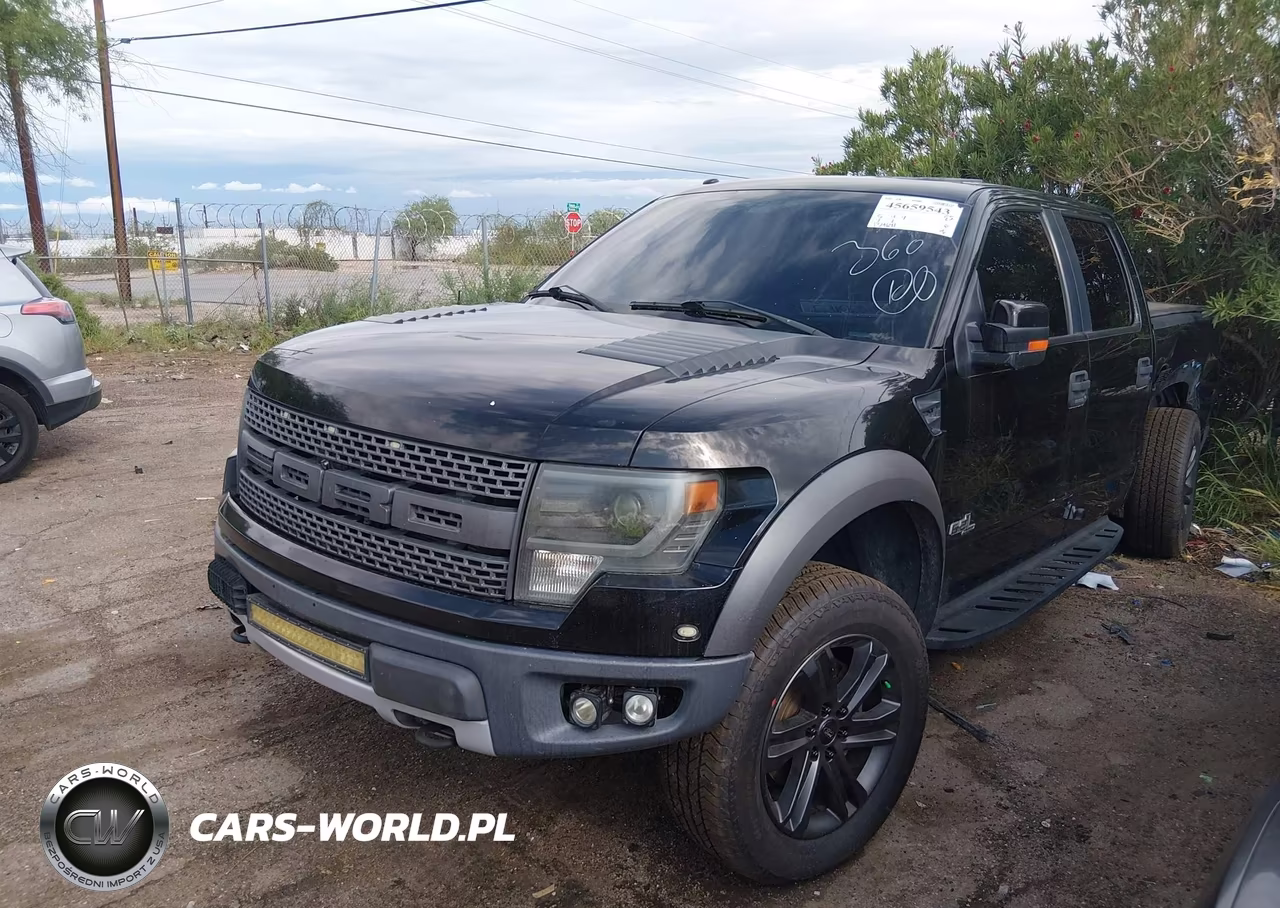 2013 Ford F-150 Svt Raptor VIN:1FTFW1R64DFA31342 - 2