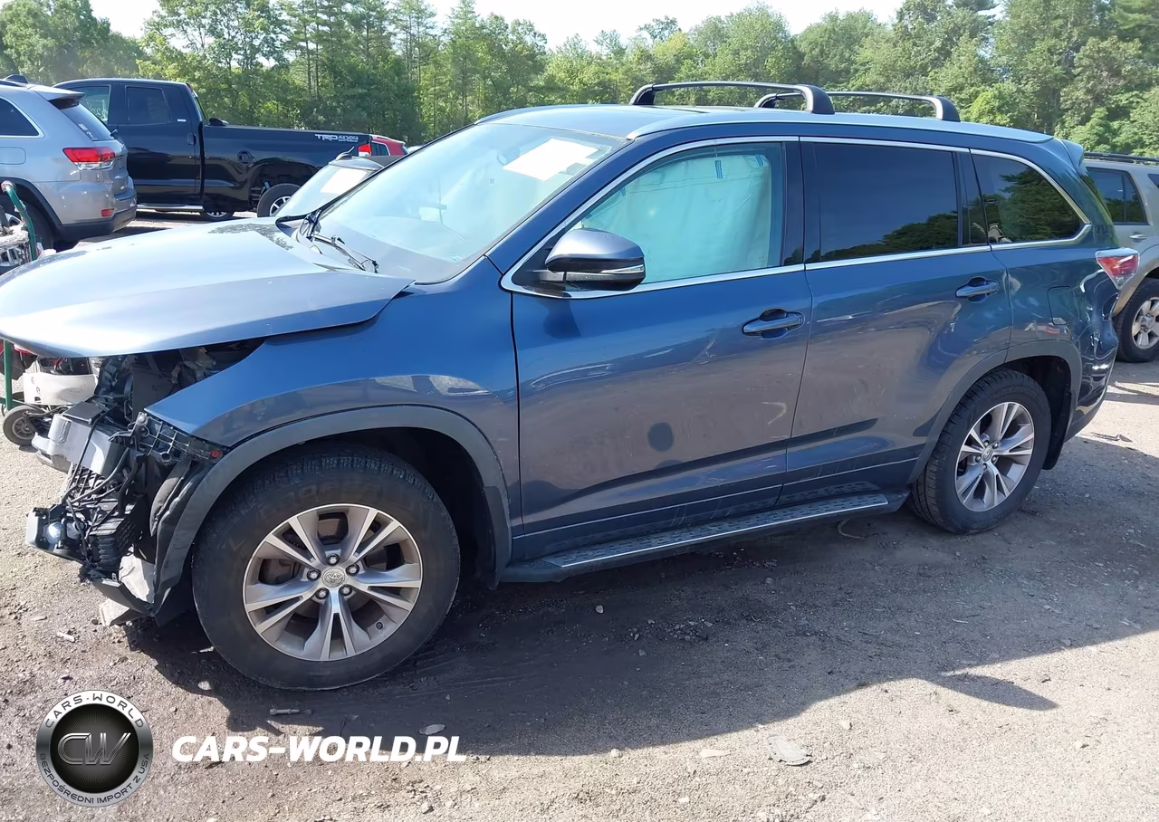 2014 Toyota Highlander Xle V6 VIN:5TDJKRFH9ES006982 - 2