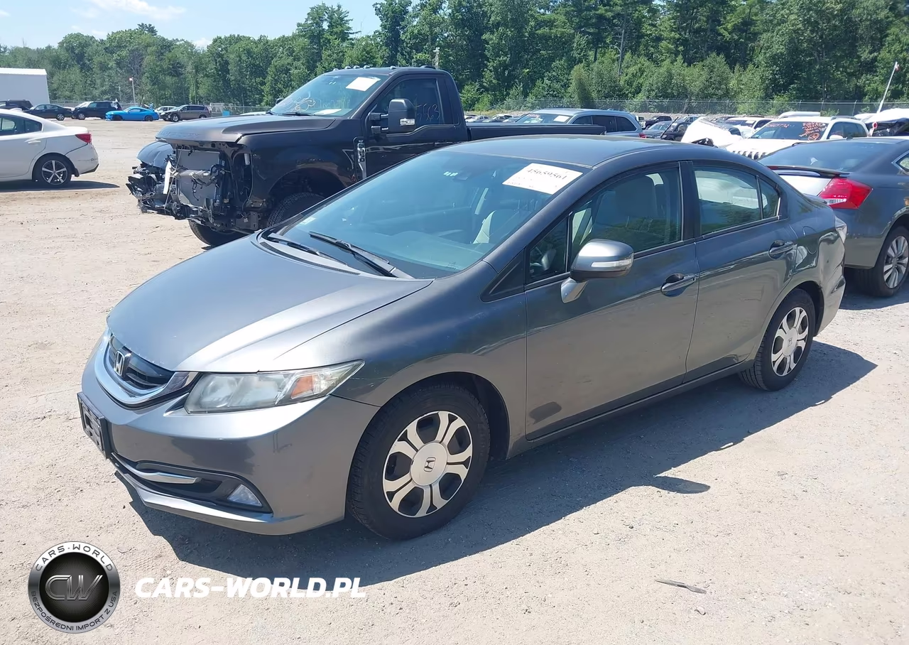 2013 Honda Civic Hybrid VIN:19XFB4F25DE202799 - 2