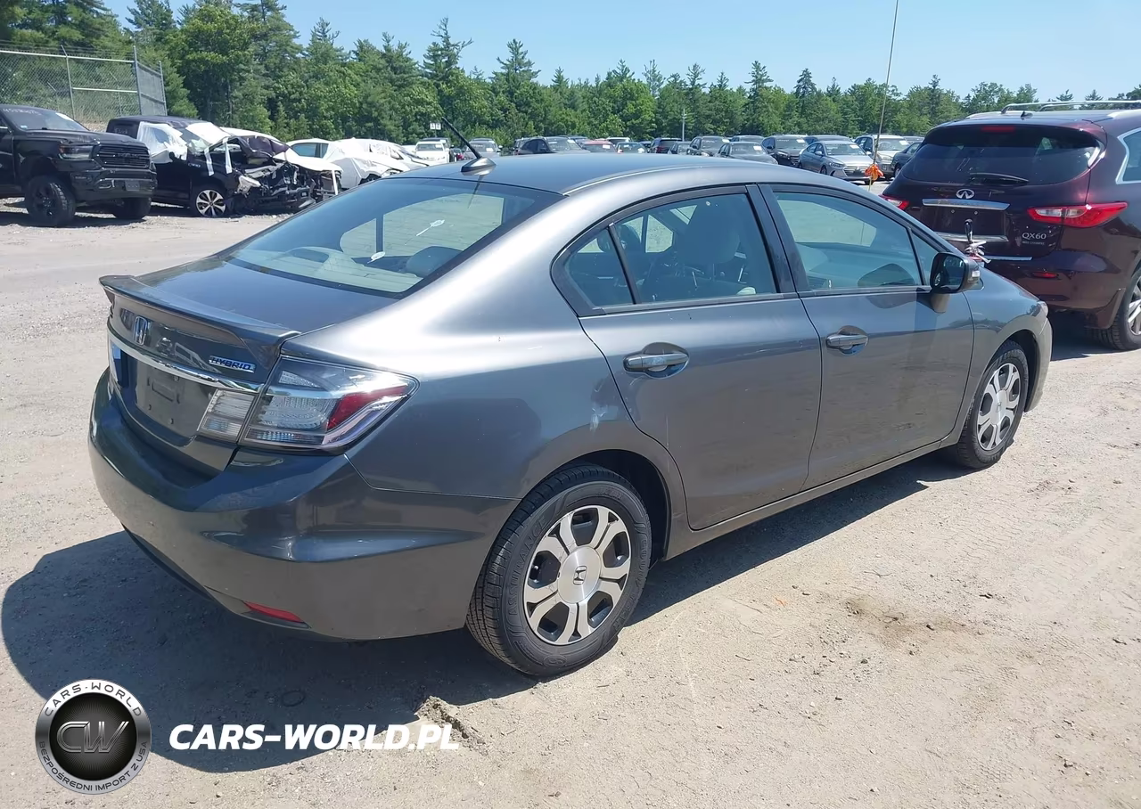 2013 Honda Civic Hybrid VIN:19XFB4F25DE202799 - 4