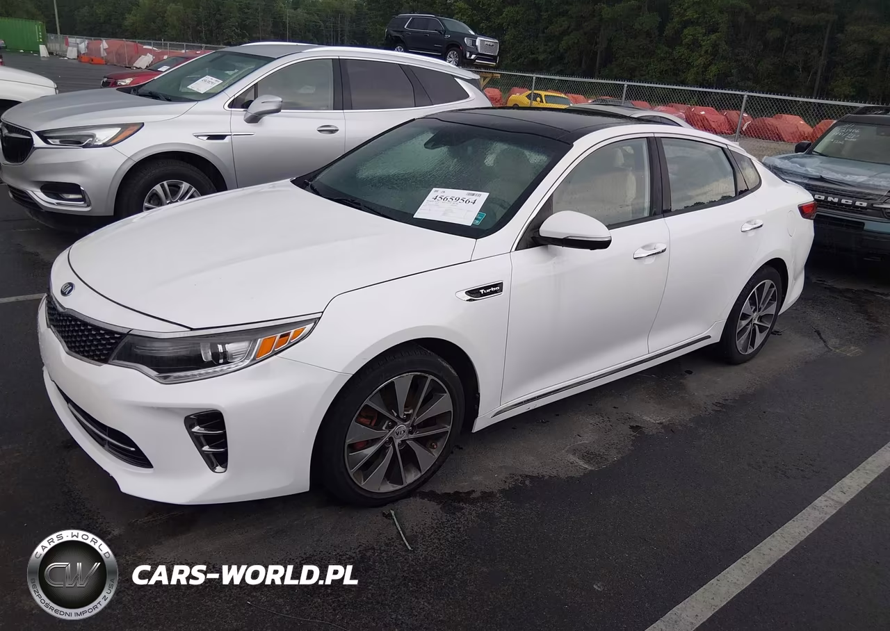 2016 Kia Optima Sxl Turbo VIN:5XXGV4L27GG048527 - 2