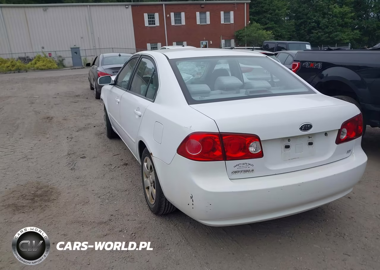 2007 Kia Optima Lx VIN:KNAGE123875100998 - 3