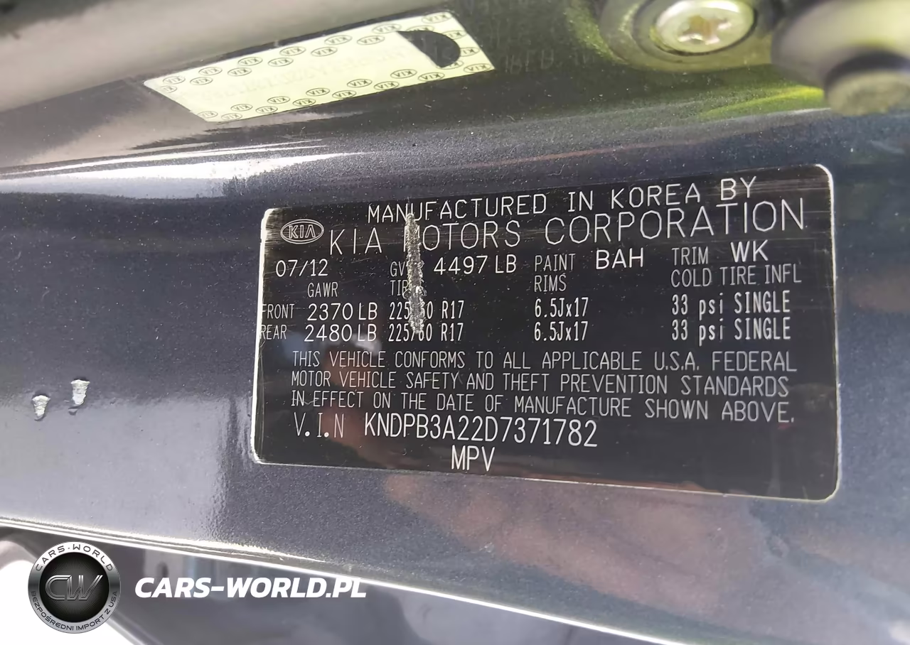 2013 Kia Sportage Lx VIN:KNDPB3A22D7371782 - 9