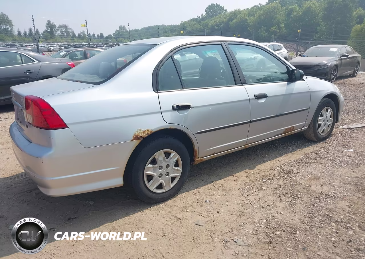 2004 Honda Civic Vp VIN:2HGES16484H581394 - 4