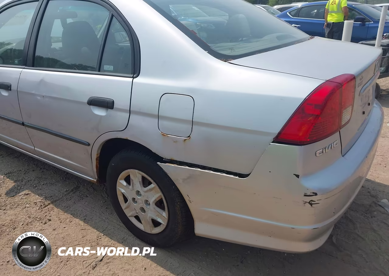 2004 Honda Civic Vp VIN:2HGES16484H581394 - 6