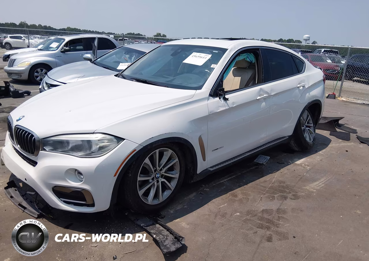 2016 BMW X6 Sdrive35I VIN:5UXKU0C5XG0F92393 - 2