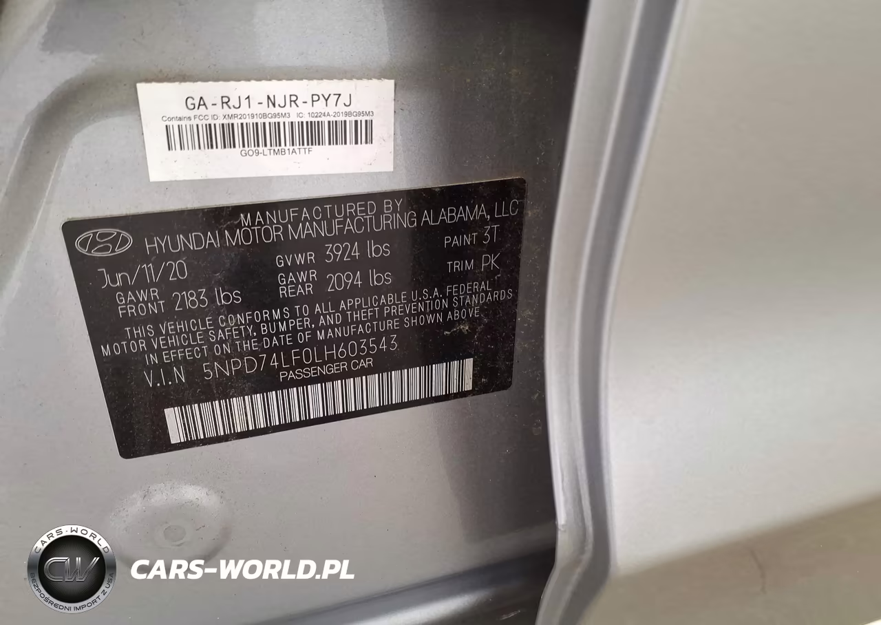 2020 Hyundai Elantra Se VIN:5NPD74LF0LH603543 - 9