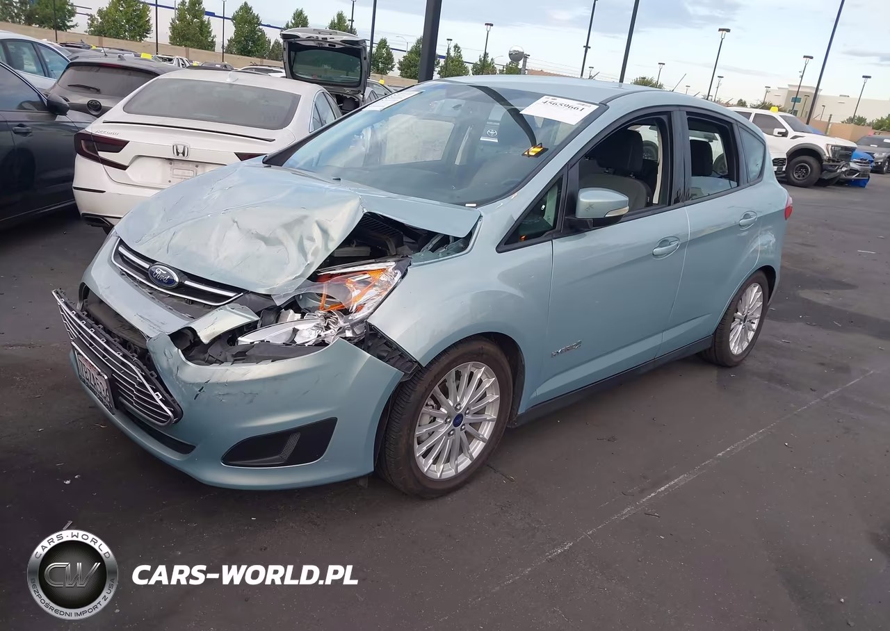 2013 Ford C-Max Hybrid Se VIN:1FADP5AU6DL534996 - 2
