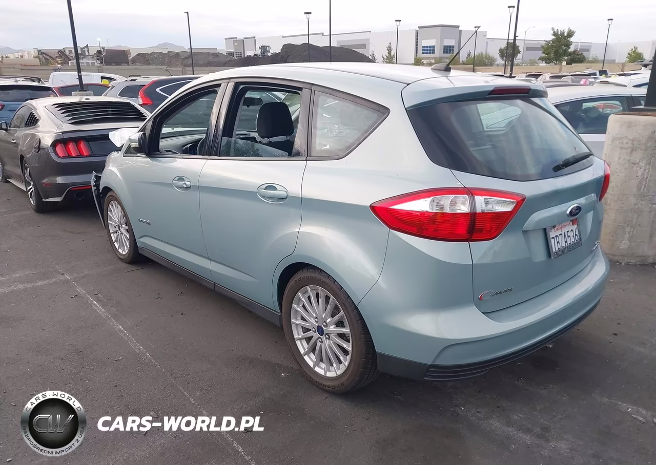 2013 Ford C-Max Hybrid Se VIN:1FADP5AU6DL534996 - 3